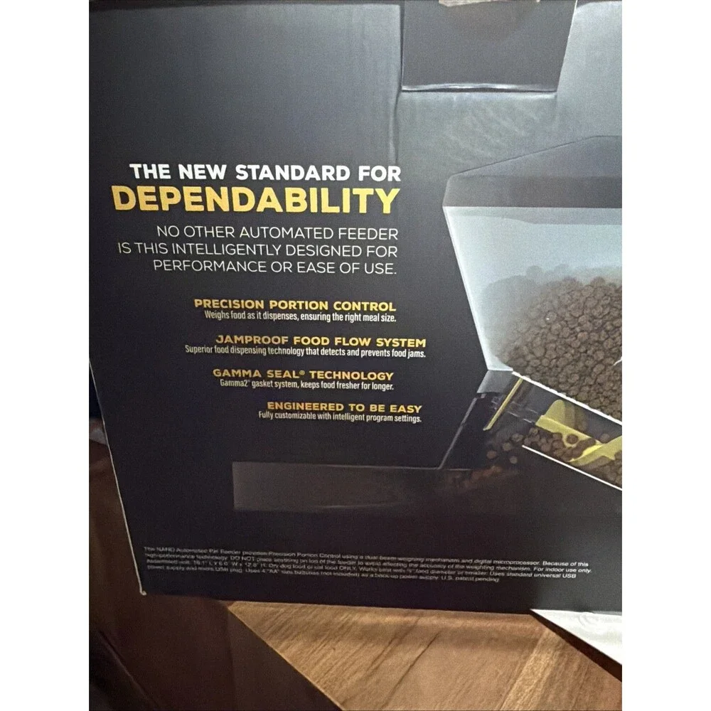 Gamma2: Nano - Automated Pet Food Feeder - Right Amount of Pet Food Every Time